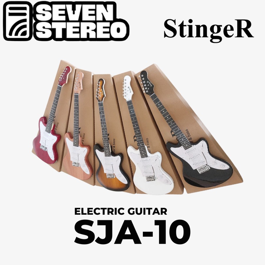 Stinger SJA10 SJA-10 Jazzmaster Model Electric Guitar
