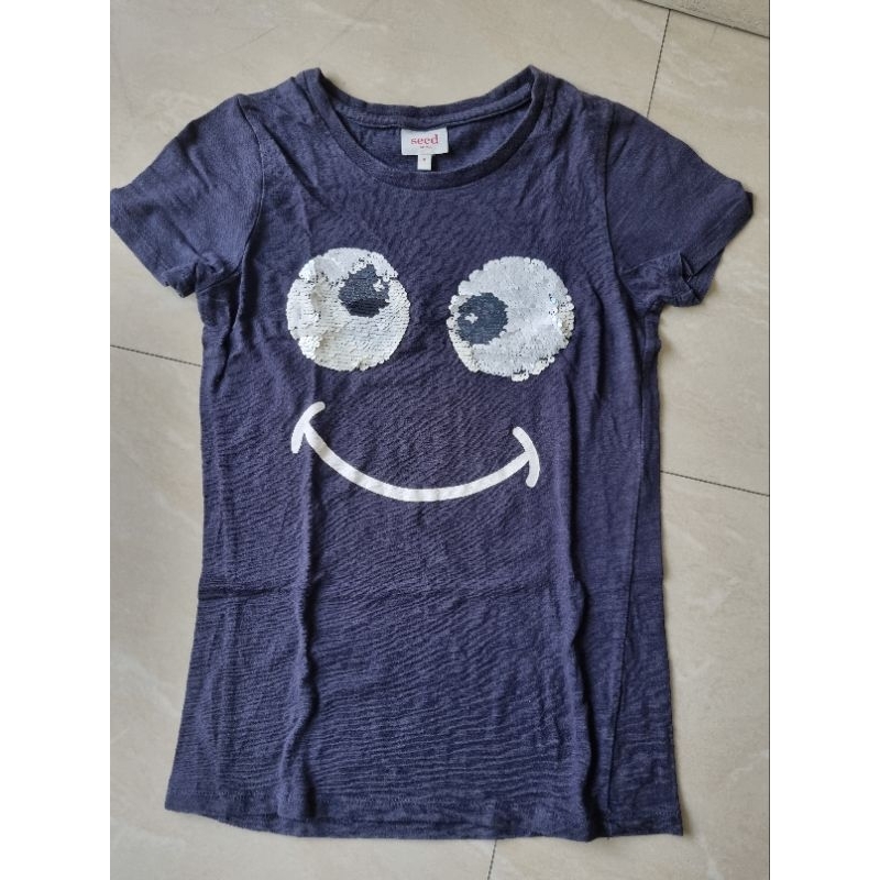 kaos anak perempuan 4 tahun - 5 tahun manik payet