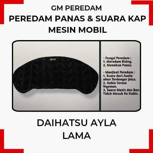 Daihatsu Ayla Peredam Panas Dan Suara Kap Mesin Mobil GM PEREDAM