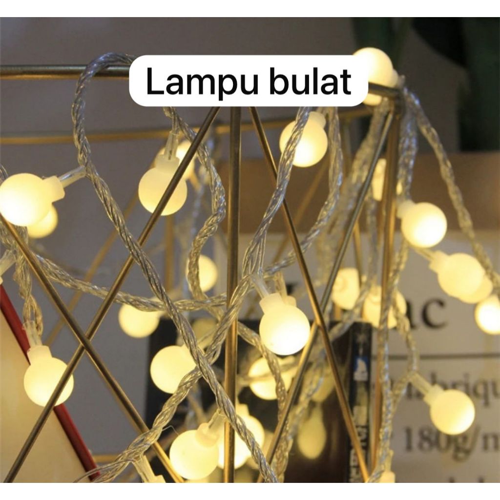 Lampu tumblr bulat dekorasi | Lampu hias bulat
