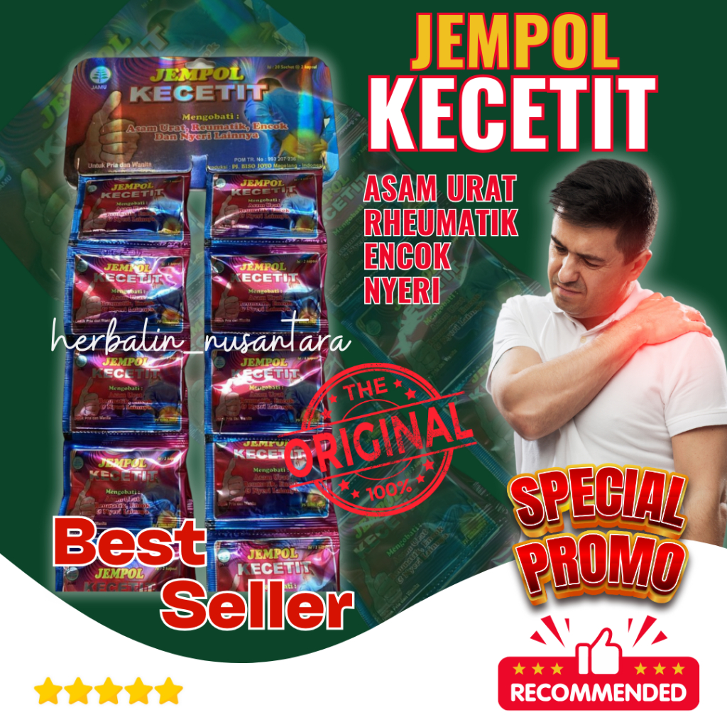 

Kapsul Jempol Kecetit Original 20 Sachet