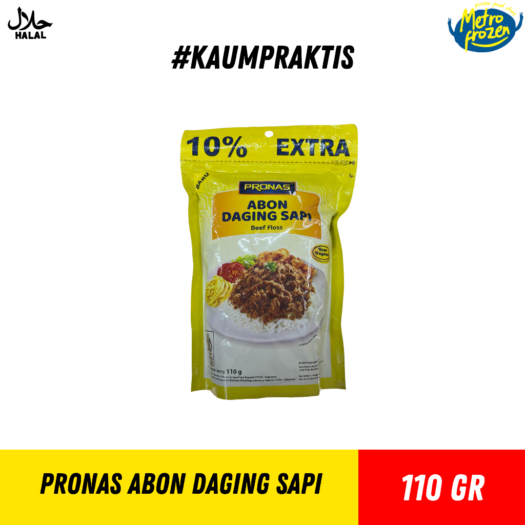 

PRONAS Abon Daging Sapi 110gr //pronas beef floss //abon sapi