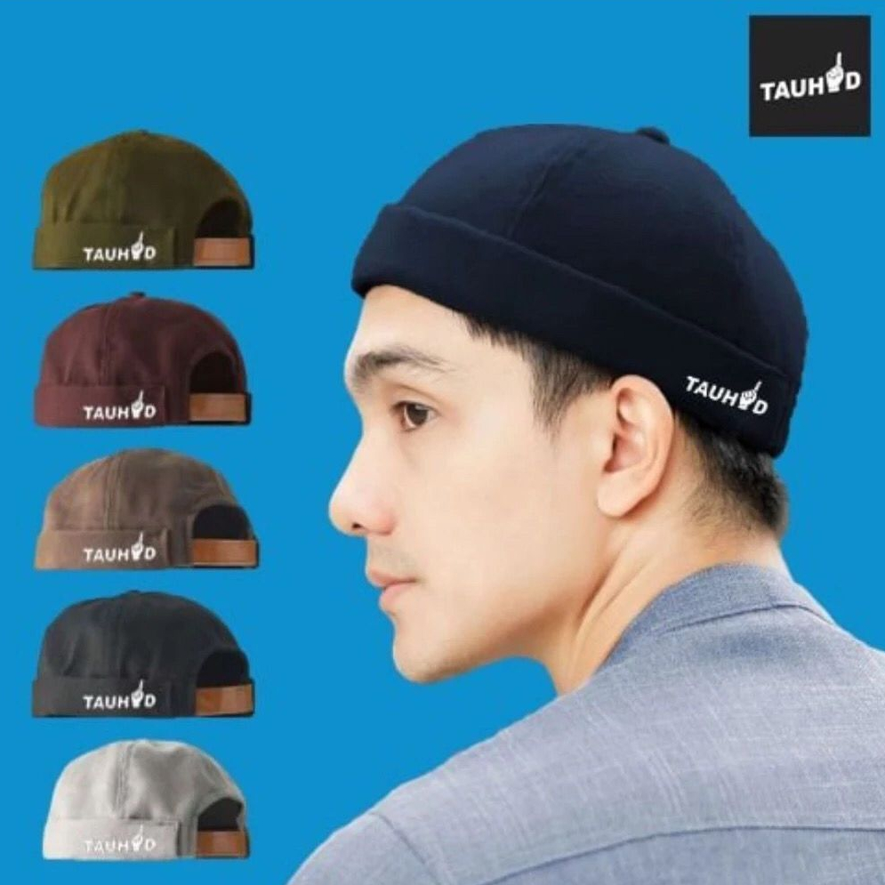 Topi Pria Dewasa Peci UAS Miki Hat Kopiah Sholat Songkok Hijrah Muslim Keren Kekinian Premium