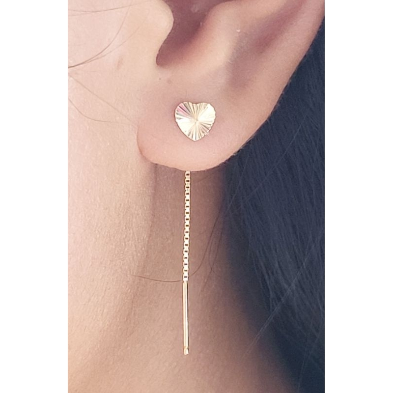 Anting Emas Asli serut Gold 8k