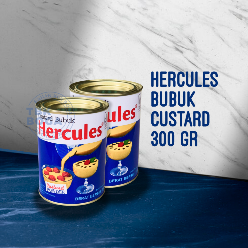 

Hercules Bubuk Custard ( 300 gr ) Tepung Powder Kustard Filling Sus