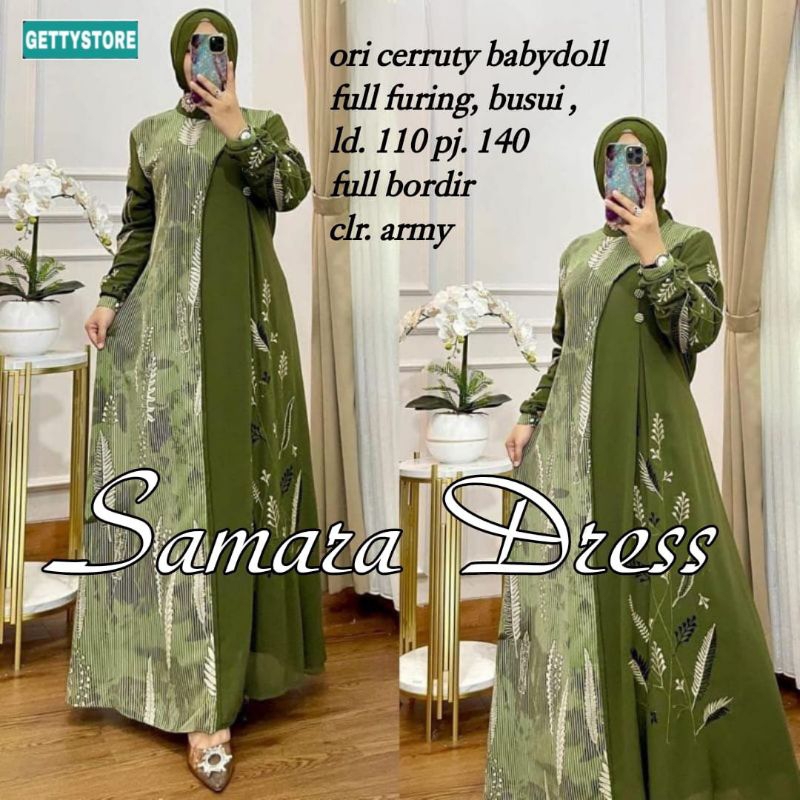 Dress Gamis Lebaran samara dress