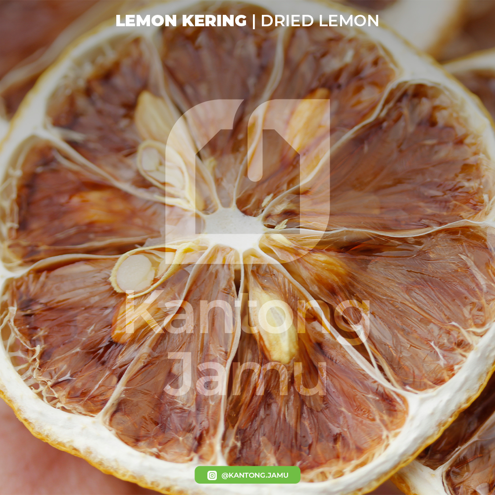 

Lemon Kering Mesin Bersih / Clean Machine Dried California Lemon / 100% Alami / Kaja - Kantong Jamu