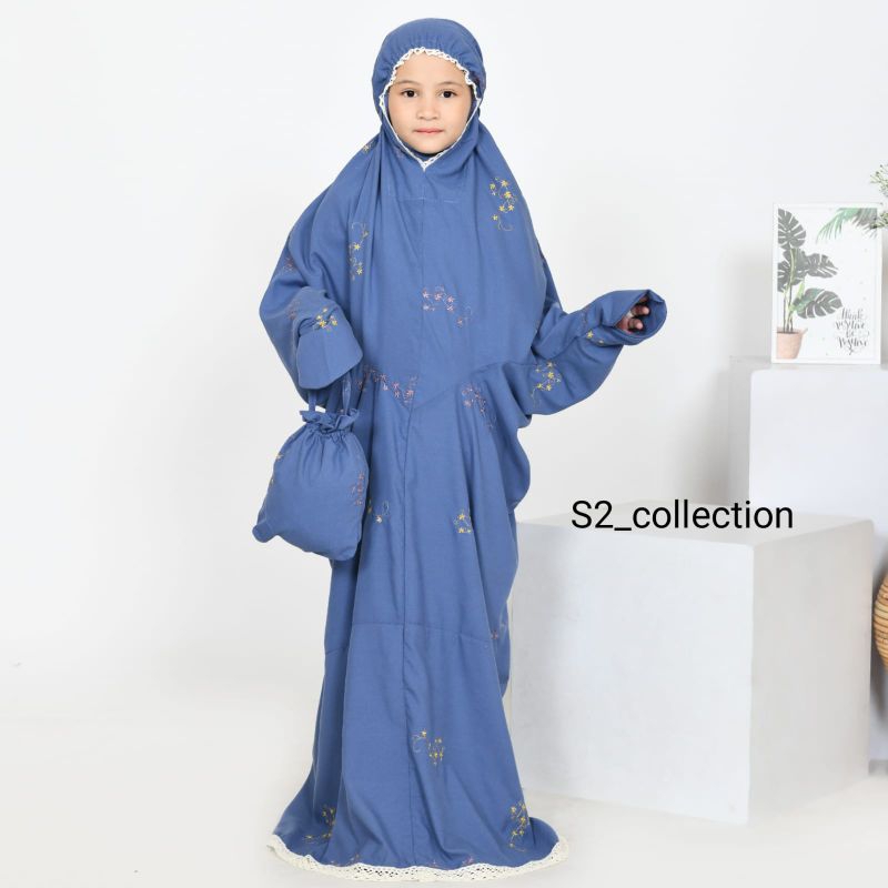 Mukena Terusan Anak TK SD