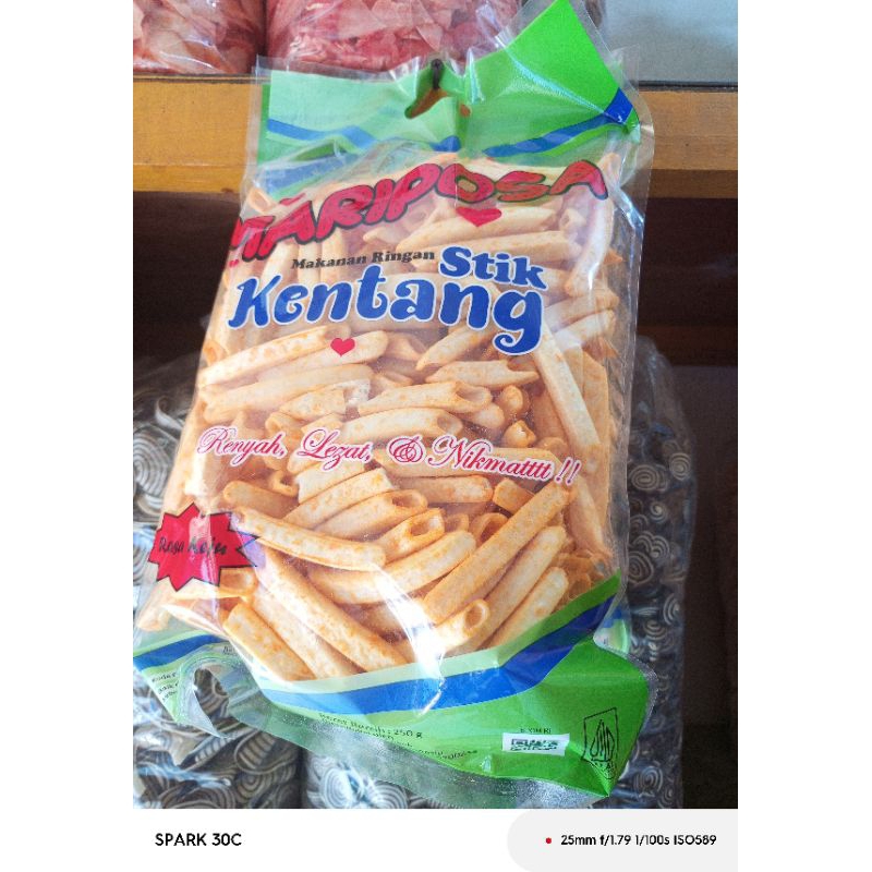 

stik kentang original , rennyah mantuk gurih.
