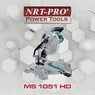 Miter Saw 1051HD merk NRT PRO Mesin Gergaji Alumunium Mitersaw 10 Inchi