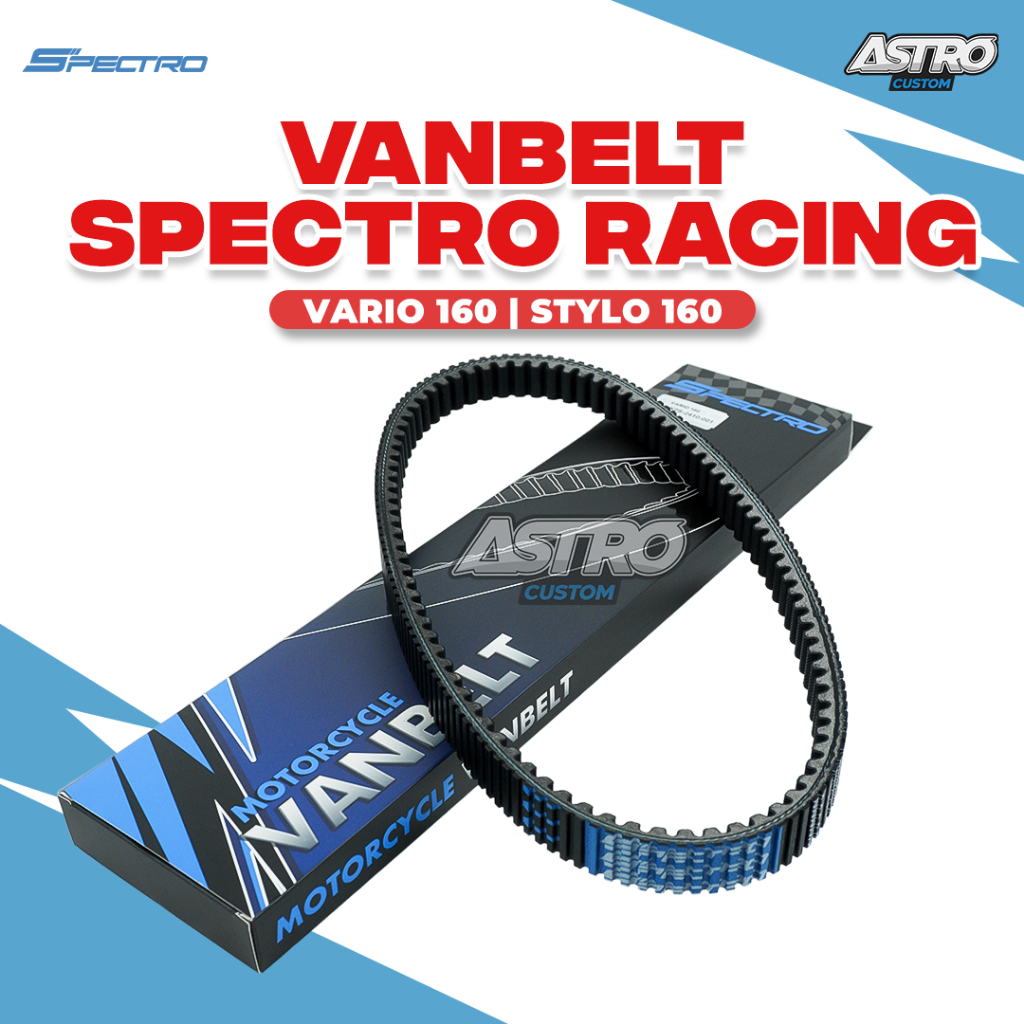 Vanbelt Spectro Vario 160 K2S Beat Fi Scoopy Fi ESP NMAX Aerox LEXI Vario 125 150 Vbelt CVT Racing