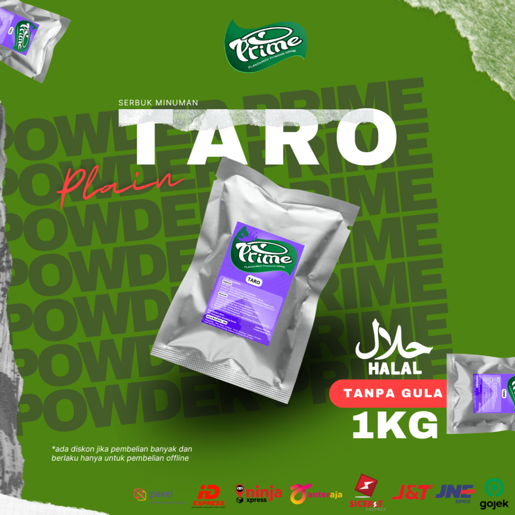 

Powder Drink Prime Taro / Bubuk Minuman Talas 1kg