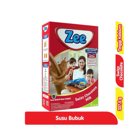 

Zee Nutripro complex susu bubuk swizz cokelat 337.5g