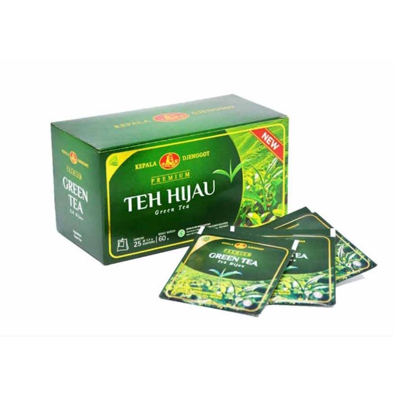 

Teh Hijau Cap Kepala Djenggot 25bag - Green Tea