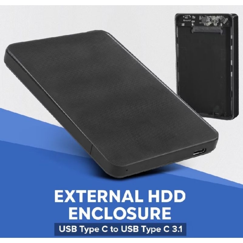Casing Hardisk 2,5 Sata Type C Usb V3,0 Casing HDD