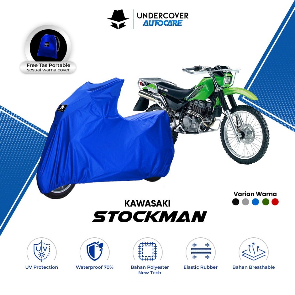 Undercover Autocare - Cover Motor Kawasaki Stockman Reguler