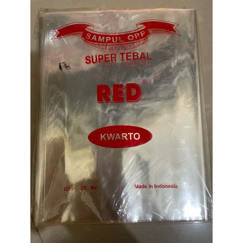 

Sampul Plastik BUKU Merek Kwarto