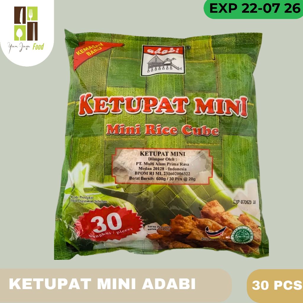 

Adabi Ketupat Mini 30 Pcs [600gr]
