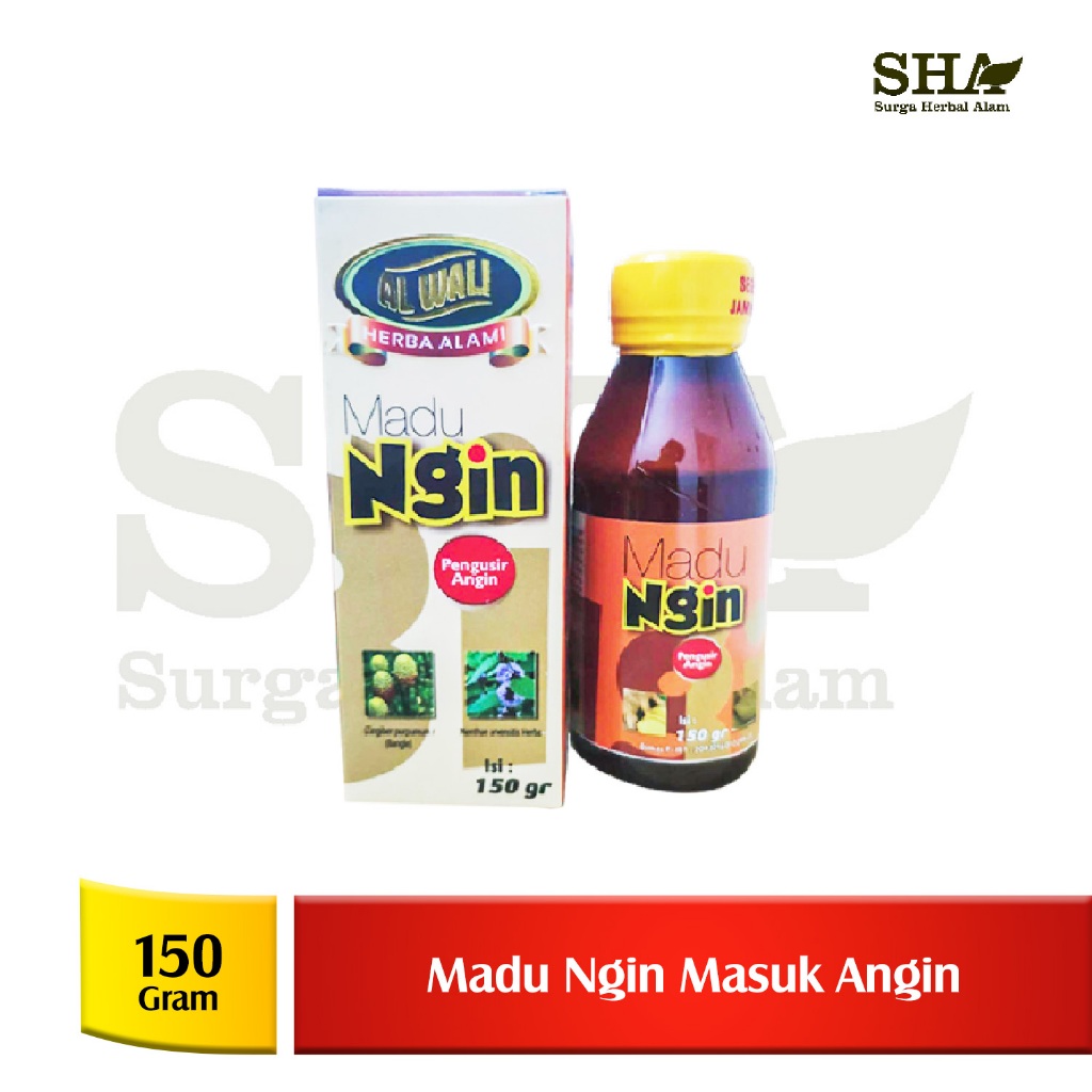 

Al Wali - Madu Ngin Angin Al Wali Membantu Gejala Masuk Angin isi 150 gram