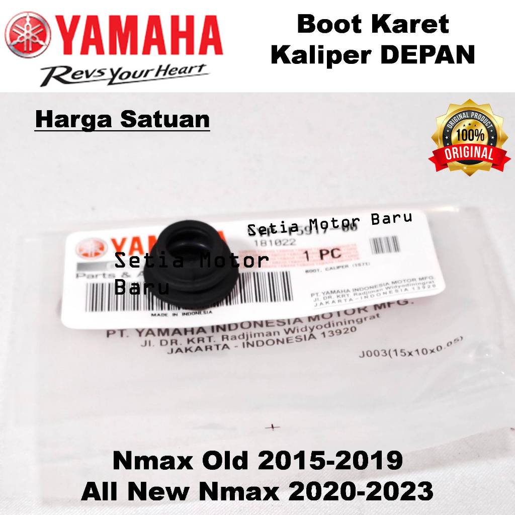 Boot Karet Kaliper Belakang Nmax N Max Old All New Nmax N Max Ori Asli Yamaha