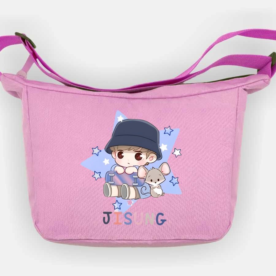 tas selempang jisung nct anak laki perempuan