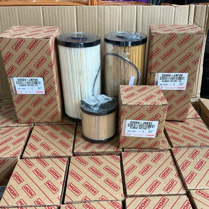 FILTER SOLAR 23304-JAF40 FILTER 23304-JAE51 FILTER 23304-JAF20 ELEMENT SET HINO 500 EURO 4