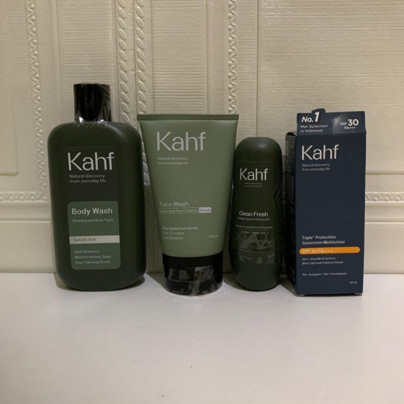 paket skincare kahf