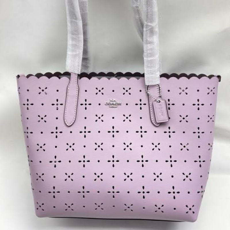 Coach CA199 mini city tote soft lilac