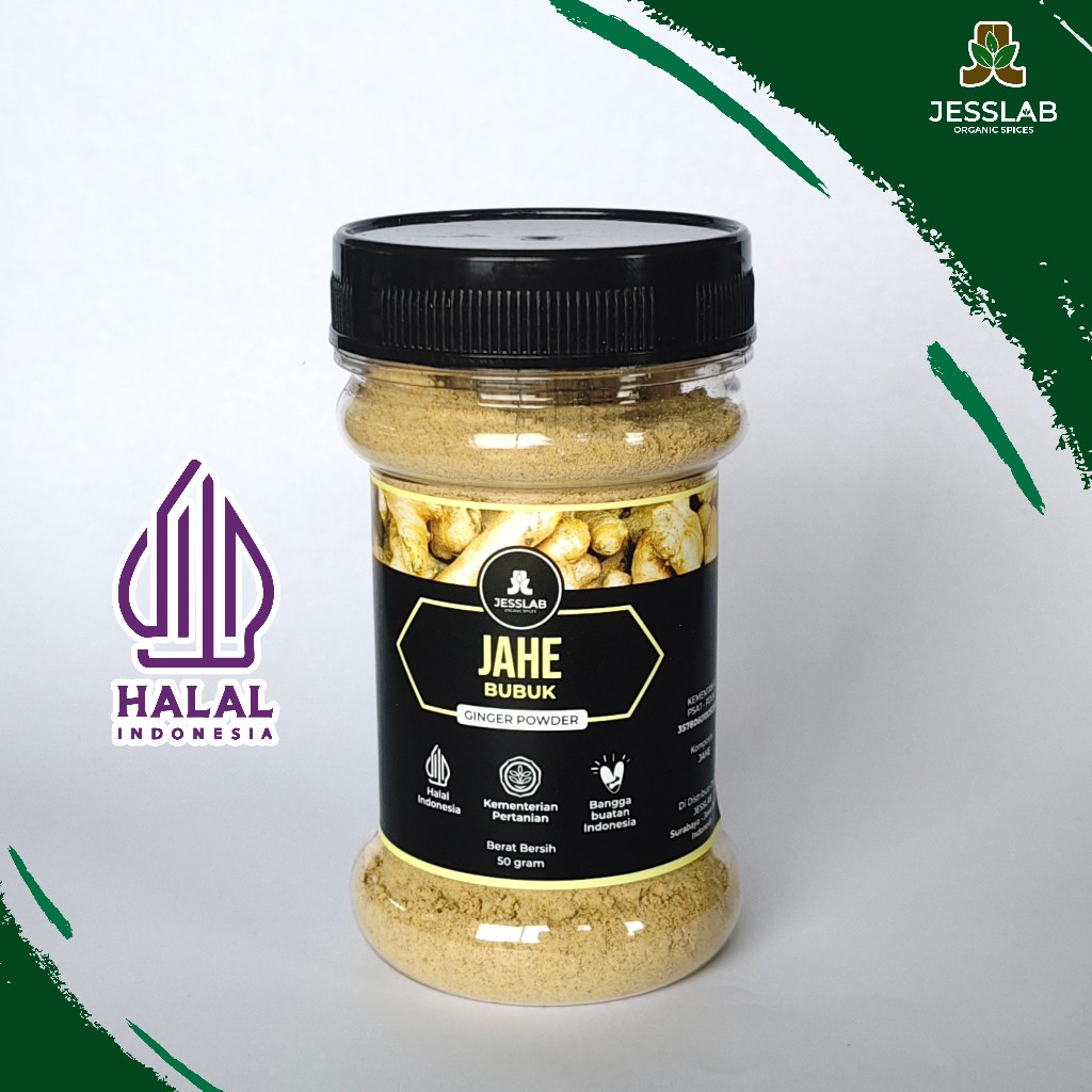 

JessLab Spices - Jahe Bubuk Bumbu Masak Dapur Rempah 50gr