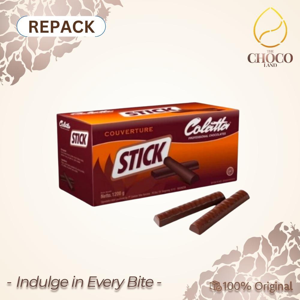 

Colatta Chocolate Stick Couverture Bake Stable Kemasan REPACK - Cokelat Premium Baking