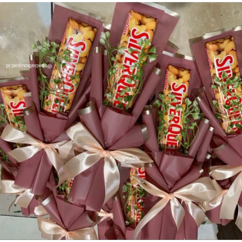 

buket coklat Silverqueen