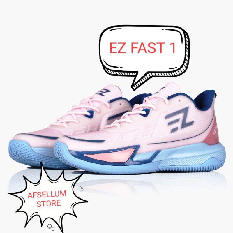 Sepatu Basket Original Tinggi High Basket Shoes EZ Fast 1 Bloomy Pink