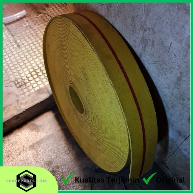 Ban Driving | Belt Driving | Ban Mesin Diesel Kuning 5" x 5ply  ( Harga Per Meter )