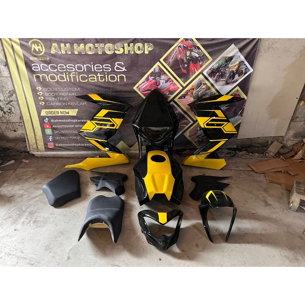Paket yamaha byson model Z250 Aksesoris Motor