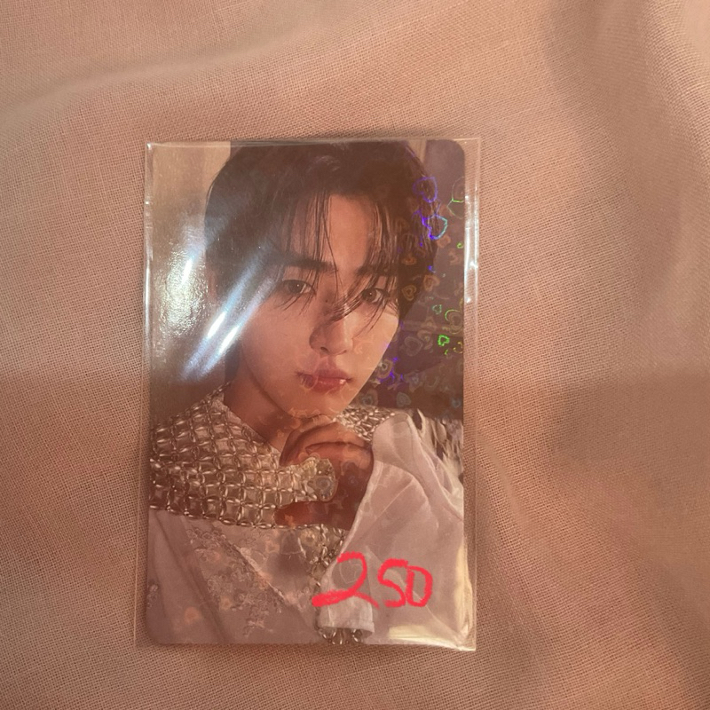 PHOTOCARD SUNGHOON ENHYPEN WEVERSE JAPAN STANDAR POB ORANGE BLOOD OFFICIAL