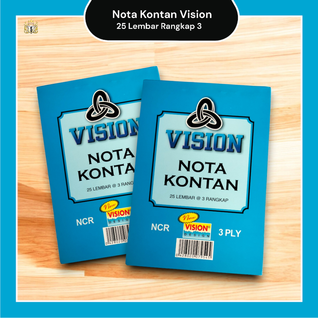 

Nota Kontan Vision / Nota Catatan Belanja untuk Toko Serbaguna