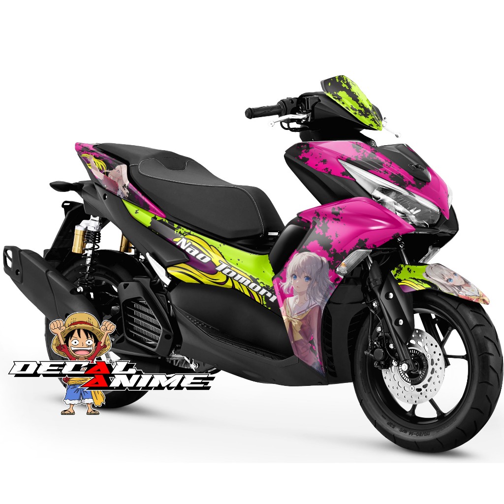 [Decal Anime] Decal Aerox Full body -Stiker Full body Aerox 155 NVX OLD NEW AEROX Anime Nao Tomori