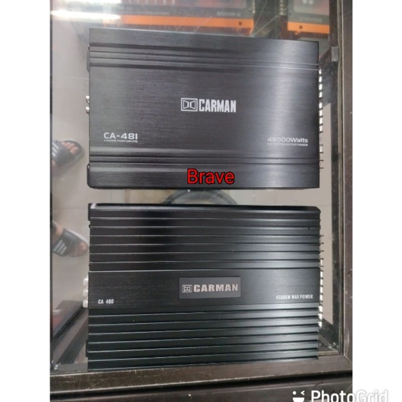 Power Mobil Carman 4channel Output CA 481 Mosfet Power Amplifier 4channel dan Power Mobil Carman 4ch