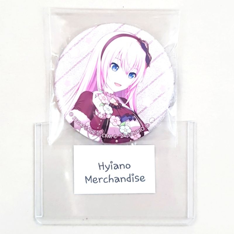Project Sekai Sanrio Can Badge Luka