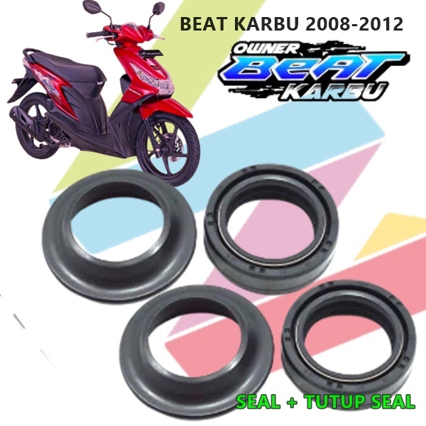 Pro Seal Shock Depan GN5 Karet Sil Sok Beat karbu beat lama + Seal Shock Depan GN5 Karet Sil Sok