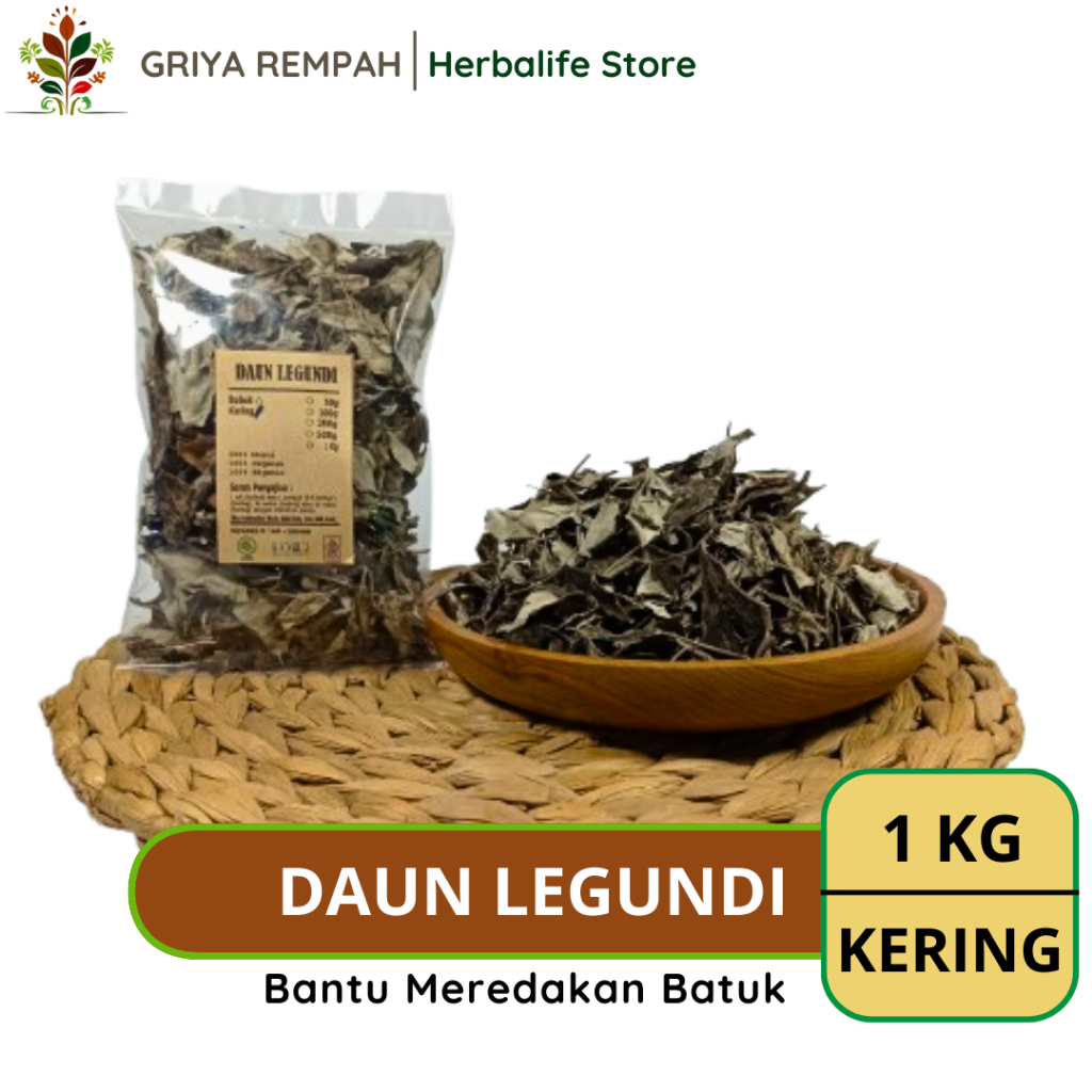 

DAUN LEGUNDI KERING 1 KG langgundi Rempah Herbal Simplisia Alami untuk Kesehatan & Ramuan Jamu Tradisional Gendasari Vitex trifolia