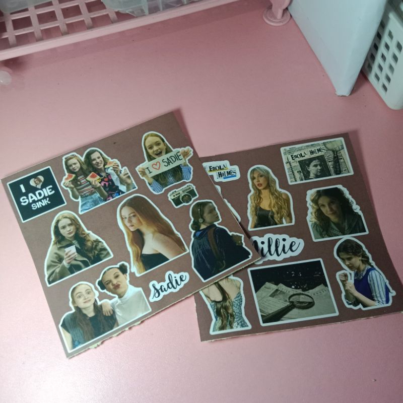 

Millie Bobby Brown/Sadie sink Sticker