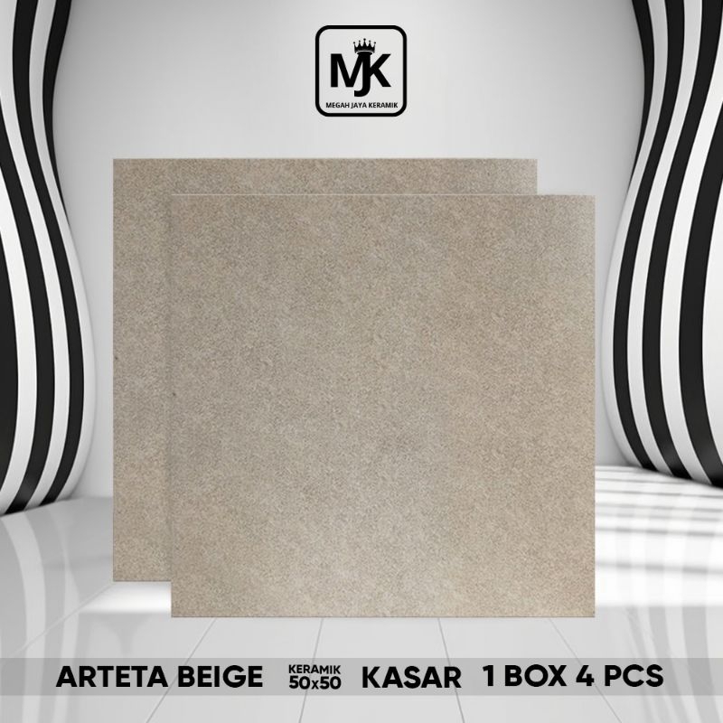 Keramik Teras Arteta Beige 50 x 50