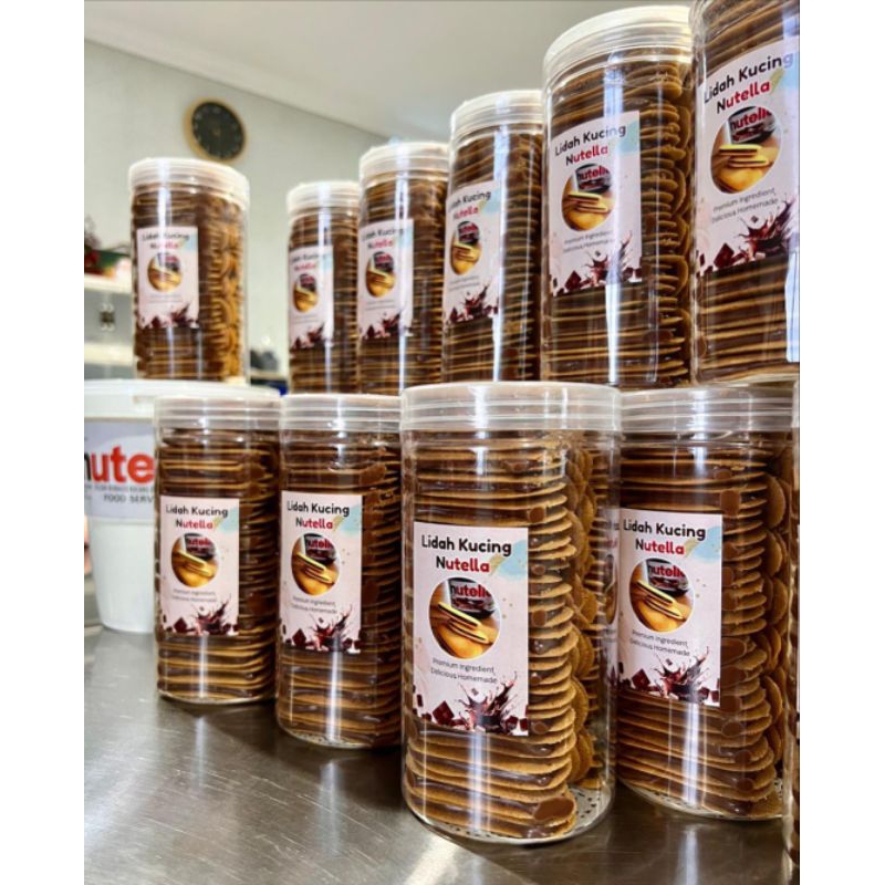 

Kuker Lidah kucing premium wisjman, Jamin Enak, setoples 500gr