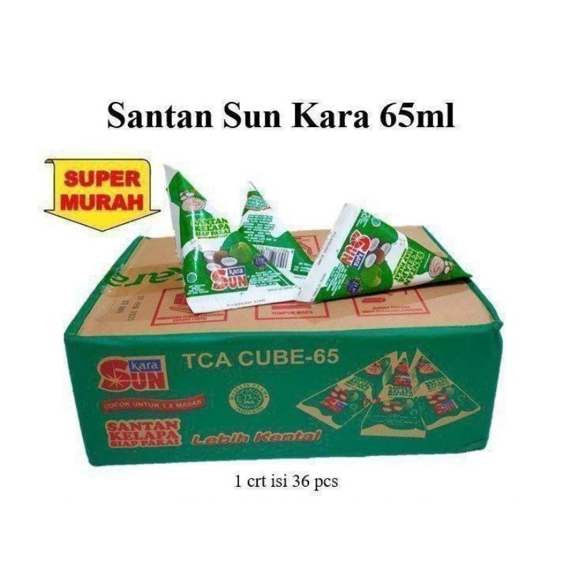 

Sun Kara Santan Kelapa 65ml