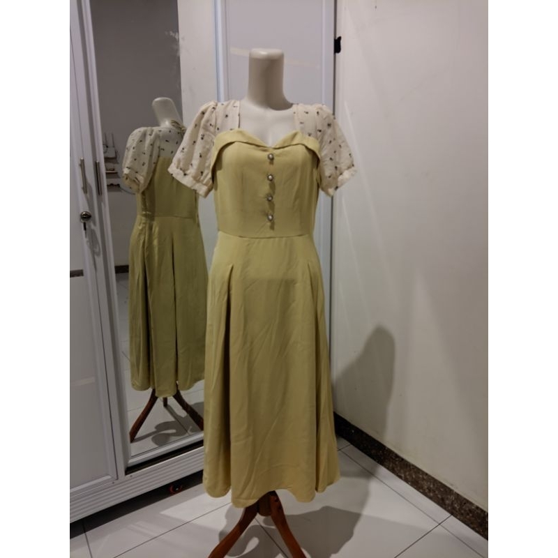 

Preloved dress premium cantik princess korean look (sudah +admin)