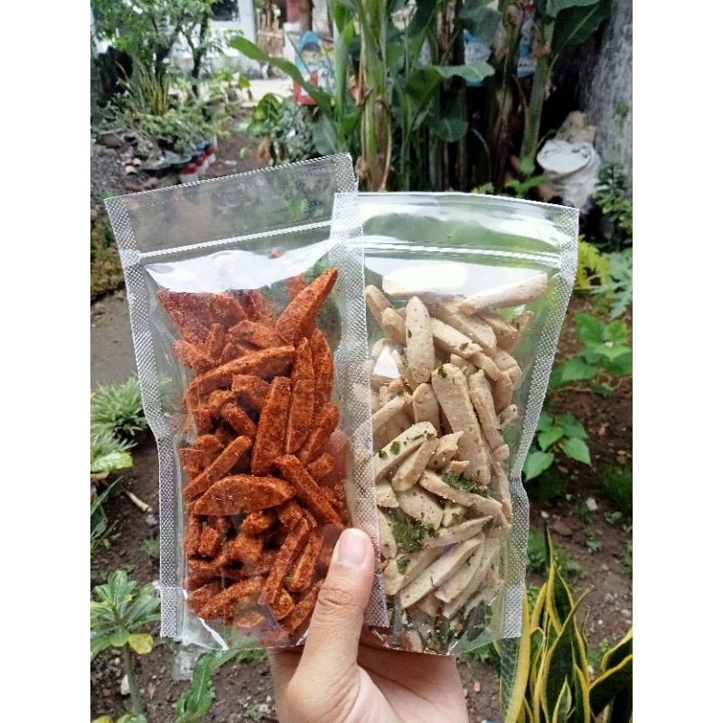 

basreng pedas/gurih asin daun jeruk