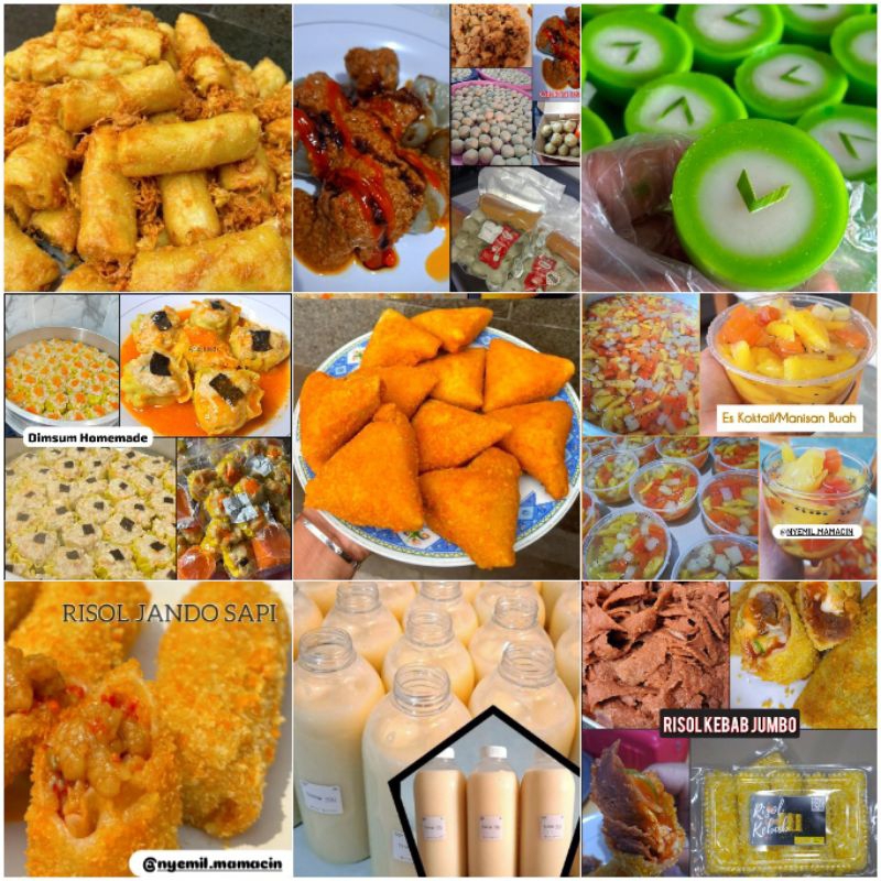 

MAMACIN - (KHUSUS PO) ANEKA SNACK FROZEN HOMEMADE 100%