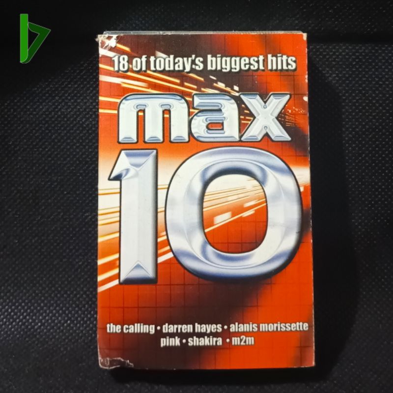 Kaset pita album Max 10 - 18 of today's biggest hits