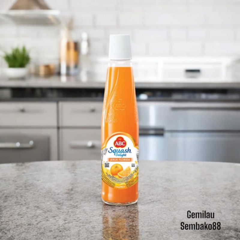 

ABC SIRUP SQUASH DELIGHT JERUK FLORIDA 450 ML KEMASAN BOTOL / SIRUP ABC